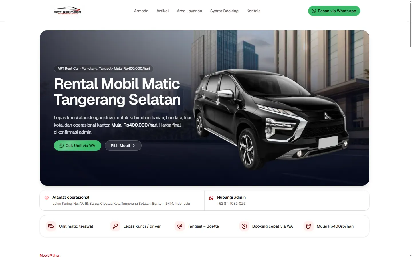 Preview ART Rent Car